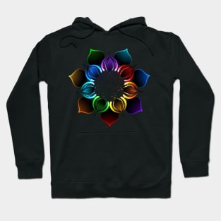 Rainbow Lotus Hoodie